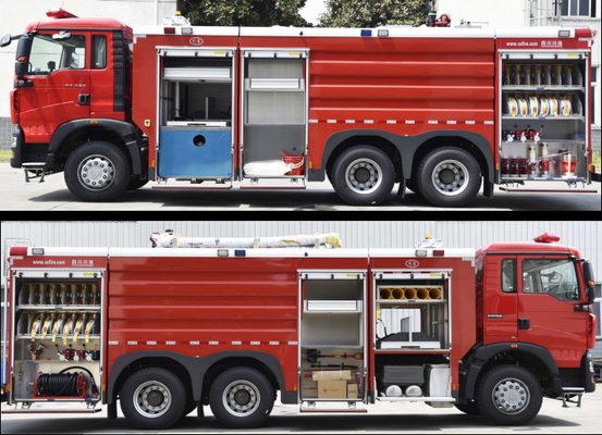 Sinotruk HOWO 12T Water Tank Fire Fighting Truck Fire Engine Specialized Vehicle Price China Factory