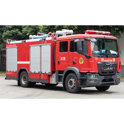 MAN 6T Water Tank Fire Fighting Specialized Vehicle Good Price China Factory