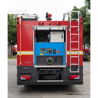 MAN 6000L Water Tank Fire Truck with Aluminum Alloy Welded Structure