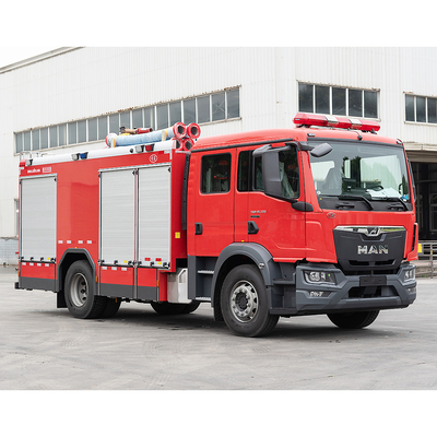 MAN 5T CAFS Water Foam Tank Fire Fighting Specialized Vehicle Good Price China Factory