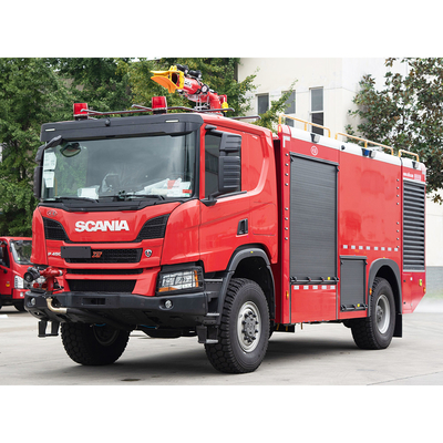 ARFF Rapid Intervention Fire Fighting Truck 4x4 for Airport