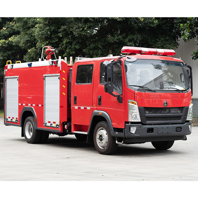 Sinotruk HOWO 4X2 Small Fire Fighting Truck Low Price Special Vehicle China Manufacturer