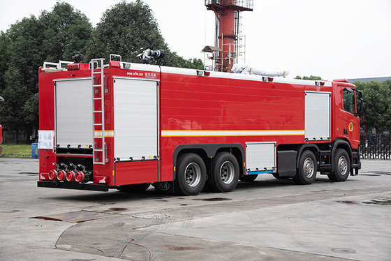 Heavy-Duty 25000L Water and Foam Fire Fighting Truck Specialized Vehicle China Factory