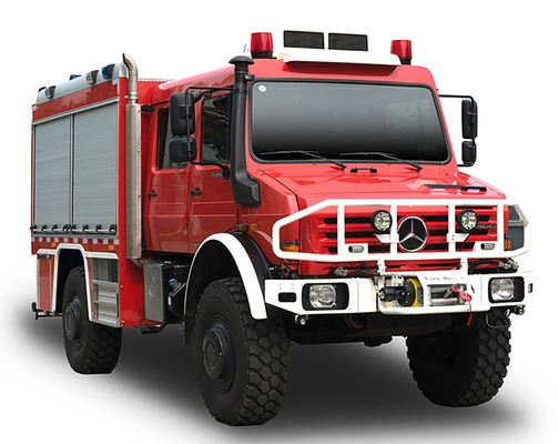 Euro 6 Engine Small Fire Truck 4x4 with Optional Chassis for Sale