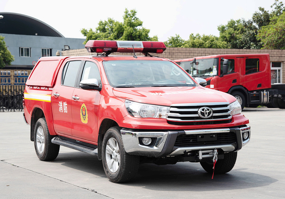 Toyota Rapid Intervention Vehicle Riv Pick-up Fire Truck Specialized Vehicle China Manufacturer