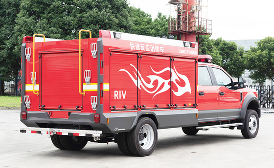 Ford 550 Rapid Intervention Vehicle Riv Rescue Fire Truck Specialized China Manufacturer