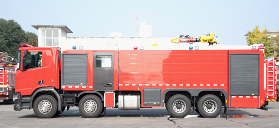 Scania 18T Water Foam Fire Fighting Truck Specialized Vehicle China Factory