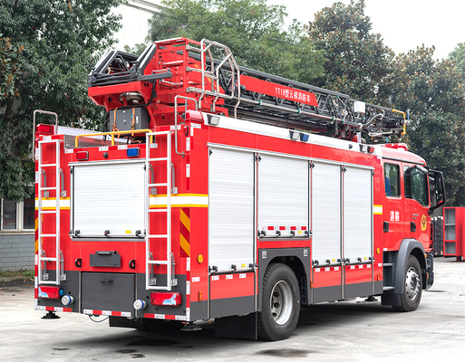 Man 18m Aerial Ladder Rescue Fire Fighting Truck Specialized Vehicle China Factory