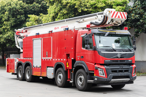 Volvo 42m Water/Foam/Powder Fire Fighting Truck Multipurpose Vehicle China Factory