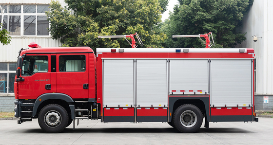 Sinotruk Sitrak 4 Ton Dry Chemical Powder Fire Fighting Truck Specialized Vehicle China Factory