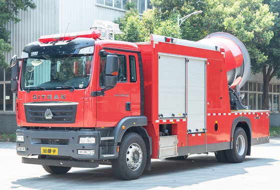 SITRAK 200,000 Cubic Meters Positive And Negative Pressure Smoke Exhaust Fire Truck