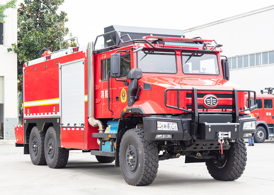 FAW Jiefang All Terrain Rescue Fire Fighting Truck Specialized Vehicle China Factory