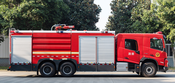 Volvo Dry Chemical Powder Combined Fire Fighting Truck Specialized Vehicle China Factory