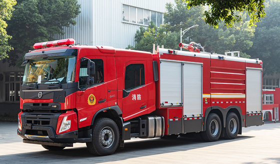 Volvo Dry Powder Combined Fire Fighting Truck 40kg/s