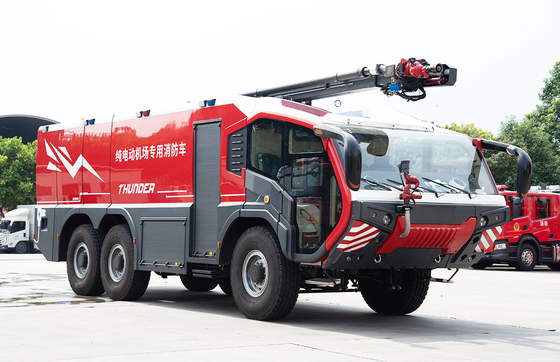 Electric 6x6 Airport Fire Truck