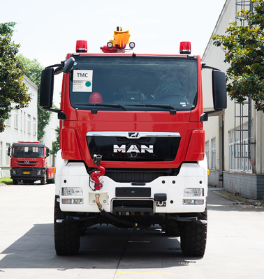 6x6 MAN Airport Rescue Fire Truck 11 Ton With 10000L Water Tank Price Specialized Vehicle China Factory