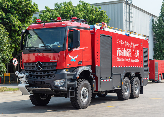 Mercedes-Benz Airport Fire Fighting Truck Arfff Vehicle Price Specialized Vehicle China Factory