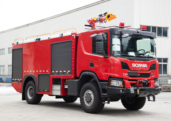 Scania 4x4 ARFF Airport Fire Truck Rapid Intervention Vehicle