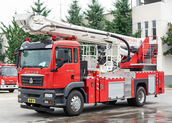 Sinotruk SITRAK 32m Rescue Aerial Platform Fire Fighting Truck