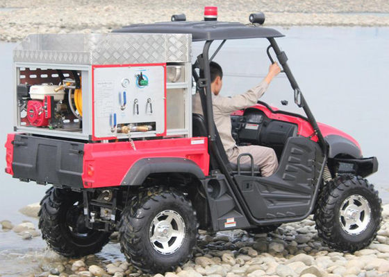 4x4 All Terrain Fire Fighting ATV Motorcycle with Water Tank &amp; Pump