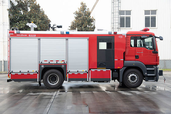 4000L Fire Fighting Truck with Germany MAN Chassis