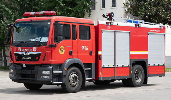 MAN 5T CAFS Fire Fighting Truck Fire Engine Specialized Vehicle Price China Factory