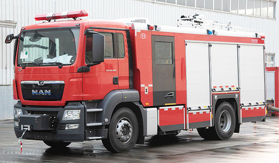 MAN 4T Small Water Foam Tank Fire Engine Specialized Vehicle Price China Manufacturer