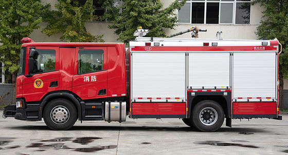 SCANIA 4T Water Tank Fire Fighting Truck Good Price Specialized Vehicle China Factory