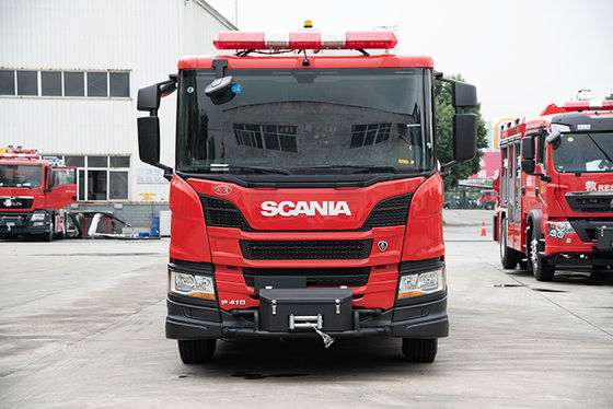 SCANIA 4T Water  Foam Tank Fire Truck Good Price Specialized China Manufacturer