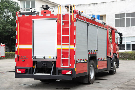 SCANIA 4000 Liters Water Tank Fire Truck with Rescue Equipment