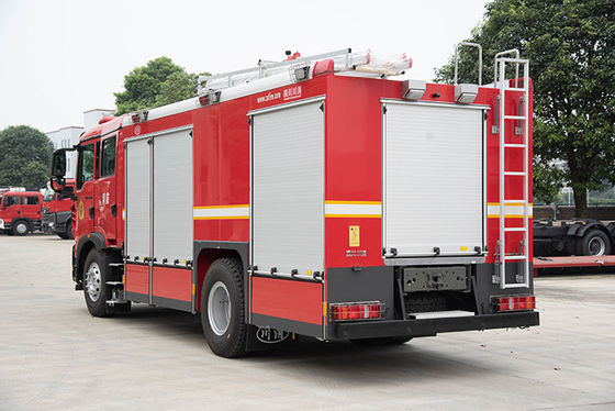 SINOTRUK HOWO CAFS System 6000L Fire Fighting Truck