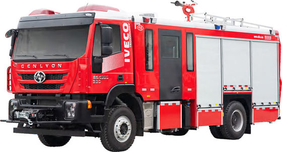 Multifunctional SAIC-IVECO Compressed Foam Cafs Fire Truck