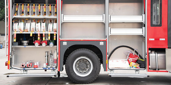 SAIC-IVECO 6T CAFS Water Foam Tank Fire Engine Specialized Vehicle Good Price China Factory