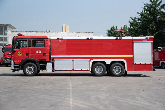 Sinotruk HOWO 18T Industrial Fire Fighting Truck with Water Pump