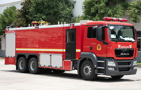 Heavy Duty Fire Truck with 16000L Water &amp; Foam and MAN Chassis
