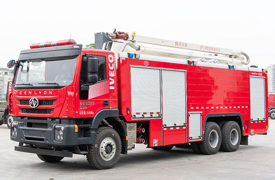 SAIC-IVECO 18m Water Tower Aerial Fire Truck with 12000L Water &amp; Foam