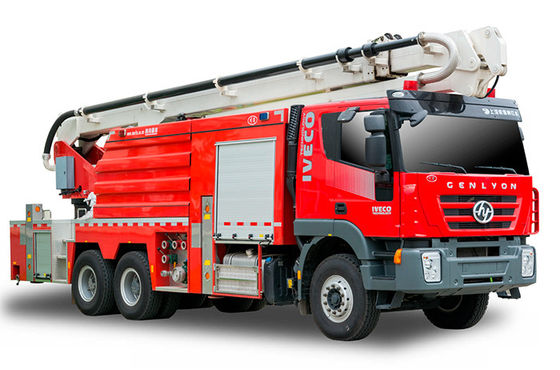 32m SAIC-IVECO Foam Tower Aerial Fire Truck with 6000L Water &amp; Foam