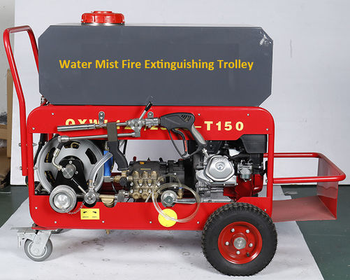 High Pressure Water Mist Fire Extinguishing Trolley with Honda Engine
