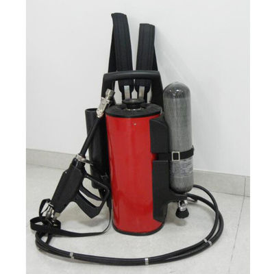 Backpack Water Mist and CAFS Fire Extinguishing Device