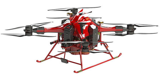 Throwing Type Fire Fighting Drone and Detection UAV
