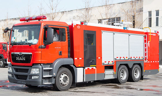 MAN Chemical Decontamination fire fighting vehicles Single row cabin 90km/H