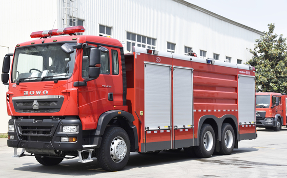 Sinotruk HOWO Water Foam Tank Fire Truck Low Price Specialized China Manufacturer