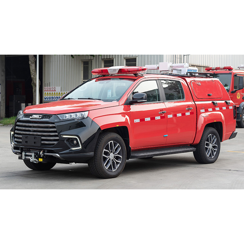 Euro 6 Red Small Fire Truck 4x2 Origin China Fire Truck