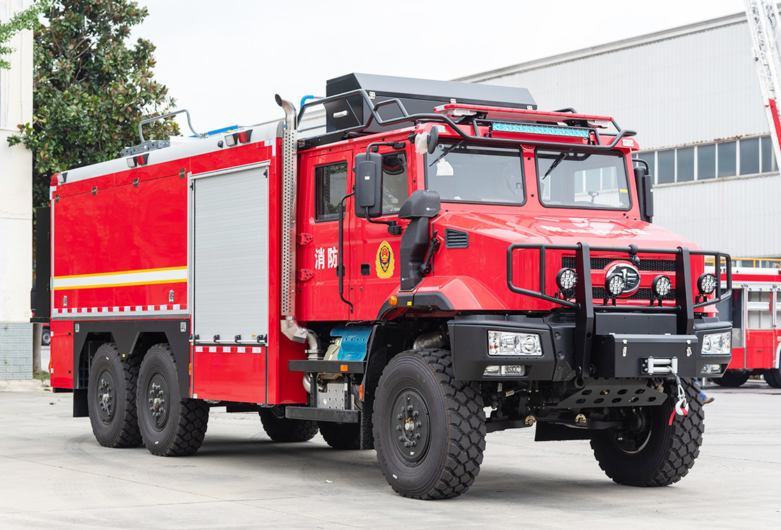 FAW Jiefang All Terrain Special Fire Truck 6×6 95km/H