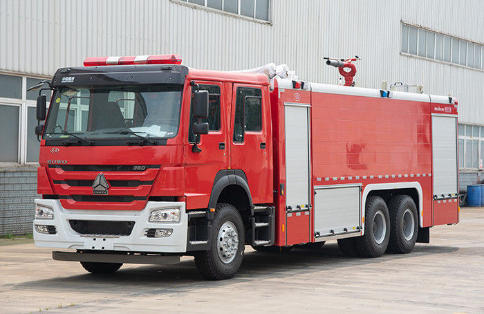 Sinotruk HOWO 16000L Industrial Fire Truck with Double Row Cabin