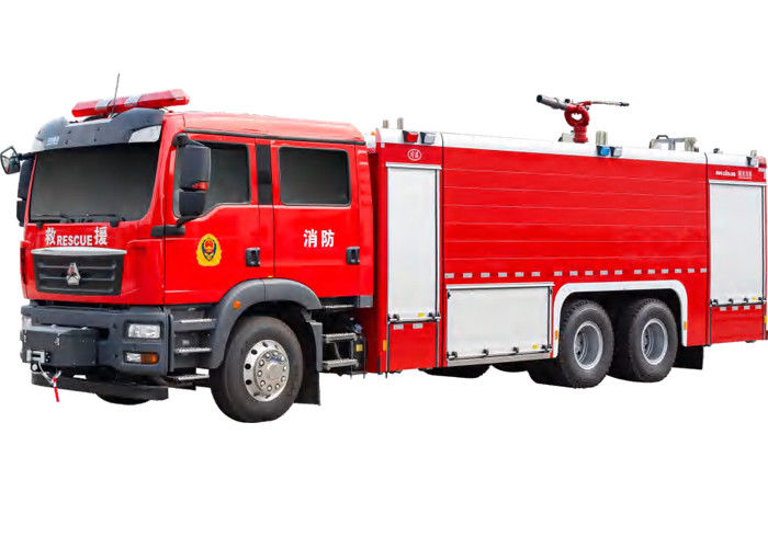 6x4 SITRAK 16T Industrial Fire Truck With Pump