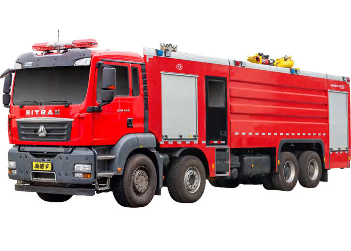 Heavy Duty 39200Kgs 18000L Double Cabin Water Tank Fire Truck