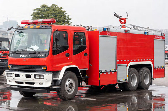 ISUZU 10T Industrial Fire Fighting Vehicles With Water Pump
