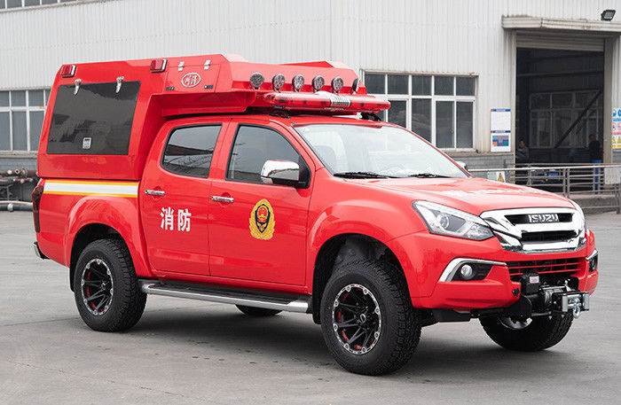 4x4 ISUZU Pick-up Small Fire Truck and Rapid Intervention Vehicle