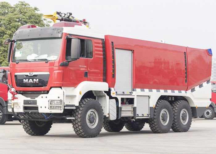 6x6 ARFF Aircraft Fire Fighting Truck with 10T Water &amp; 1T Foam